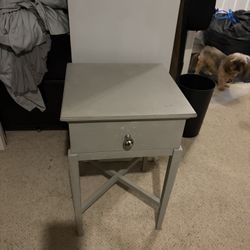 Gray End Table 