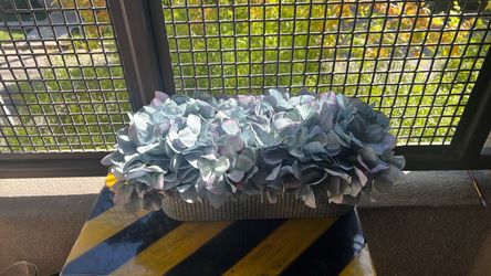 Silk style fake plant