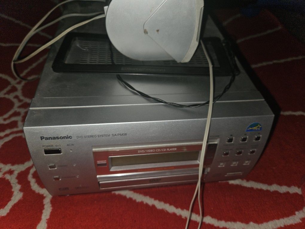 Panasonic Surround Sound Receiver And Speakers