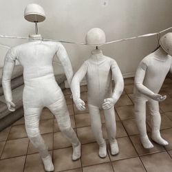 CHILDREN KIDS MANNEQUIN FULL BODY STUFF STORE DISPLAY HALLOWEEN DOLL