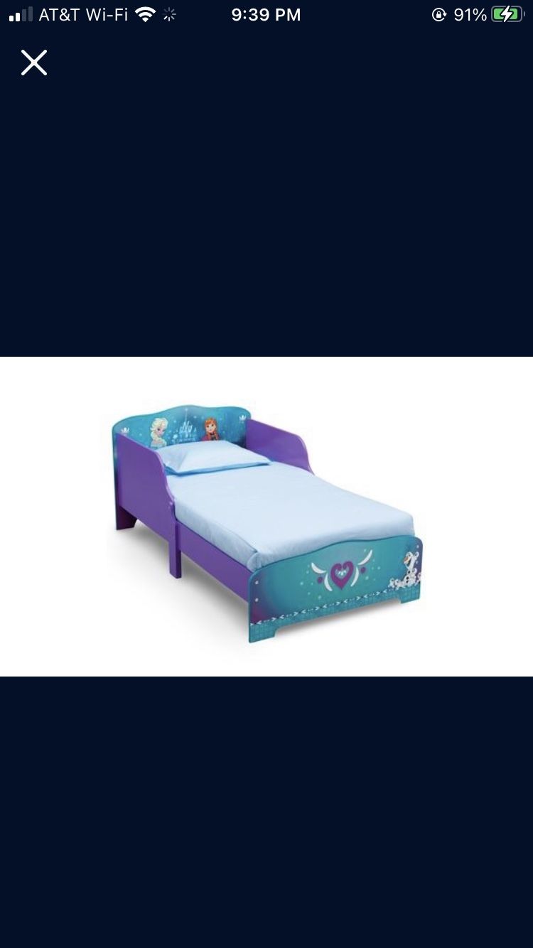 Adorable Disney Frozen Toddler Bed