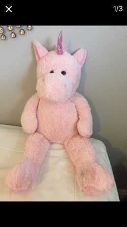Tall pink unicorn