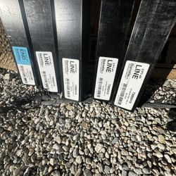 Hi we have 5 fence post 8 fts tall   Retail all 5 $300 here $180 no tax   We locate in hesperia we take cash or Zelle  Barrette Outdoor Living 2 in. x