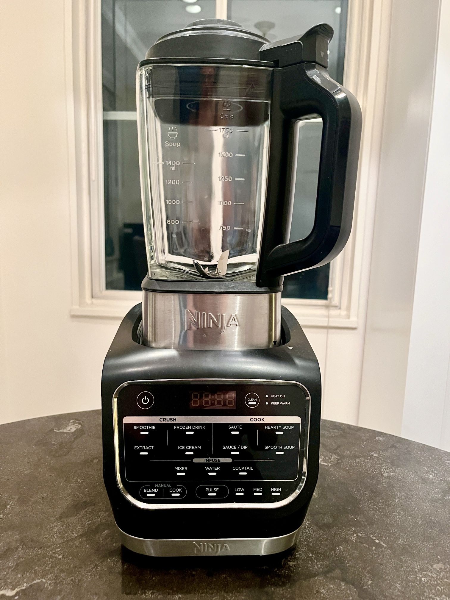 Ninja HB150C/HB152 Foodi Heat-iQ Cooking Blender, 64 Oz, Black