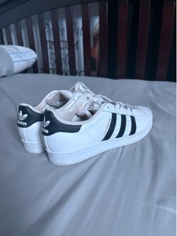 Adidas Superstar white trainers Size US 4.5.. #sneakers #classic