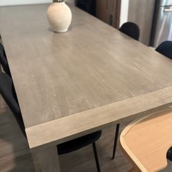 Living spaces large dining table 