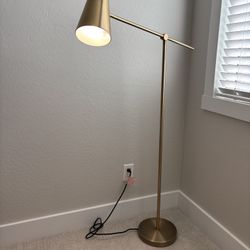 Gold Floor Lamp
