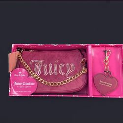 Juicy Couture Bag (Pink With Charm)