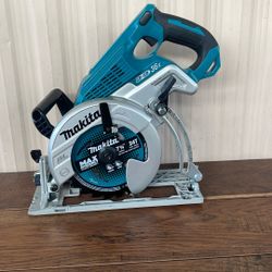 Makita 18V X2 LXT Lithium-Ion (36V) Brushless Cordless Rear Handle 7-1/4 in. Circular Saw (Tool-Only)
