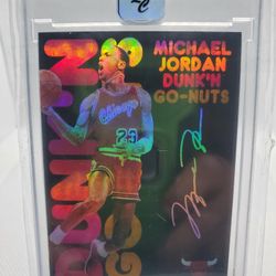 Legendary Customs 2024 Michael Jordan Chicago Bulls Dunkin Go-Nuts #23 NM 