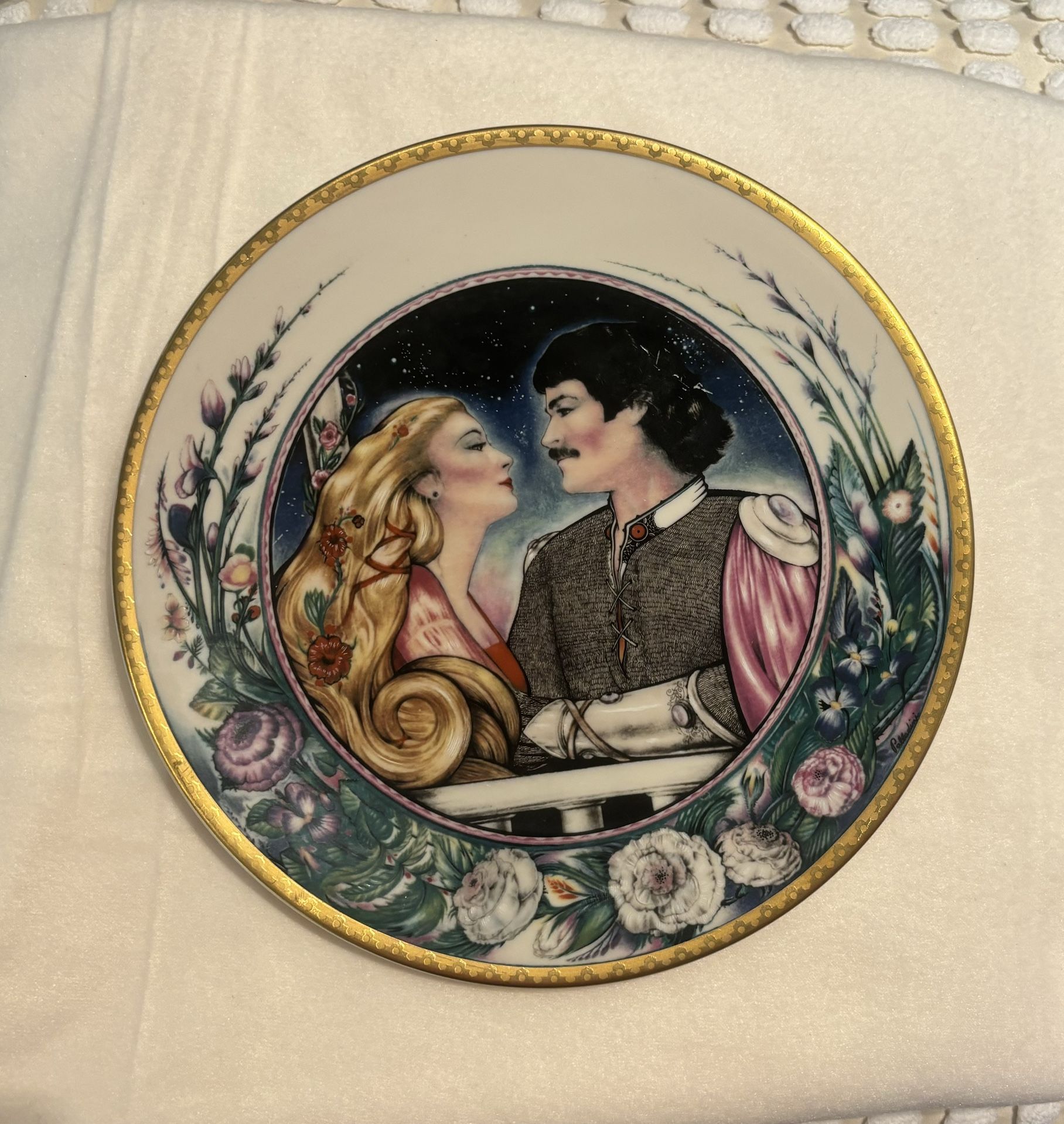 The Secret Romance Collector's Plate, First LImited Edition David Palladini
