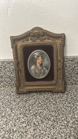 Frame with portrait