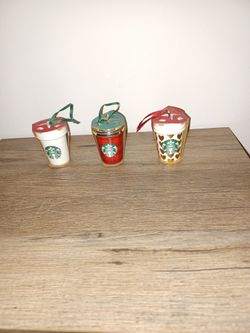 Starbucks Oraments 