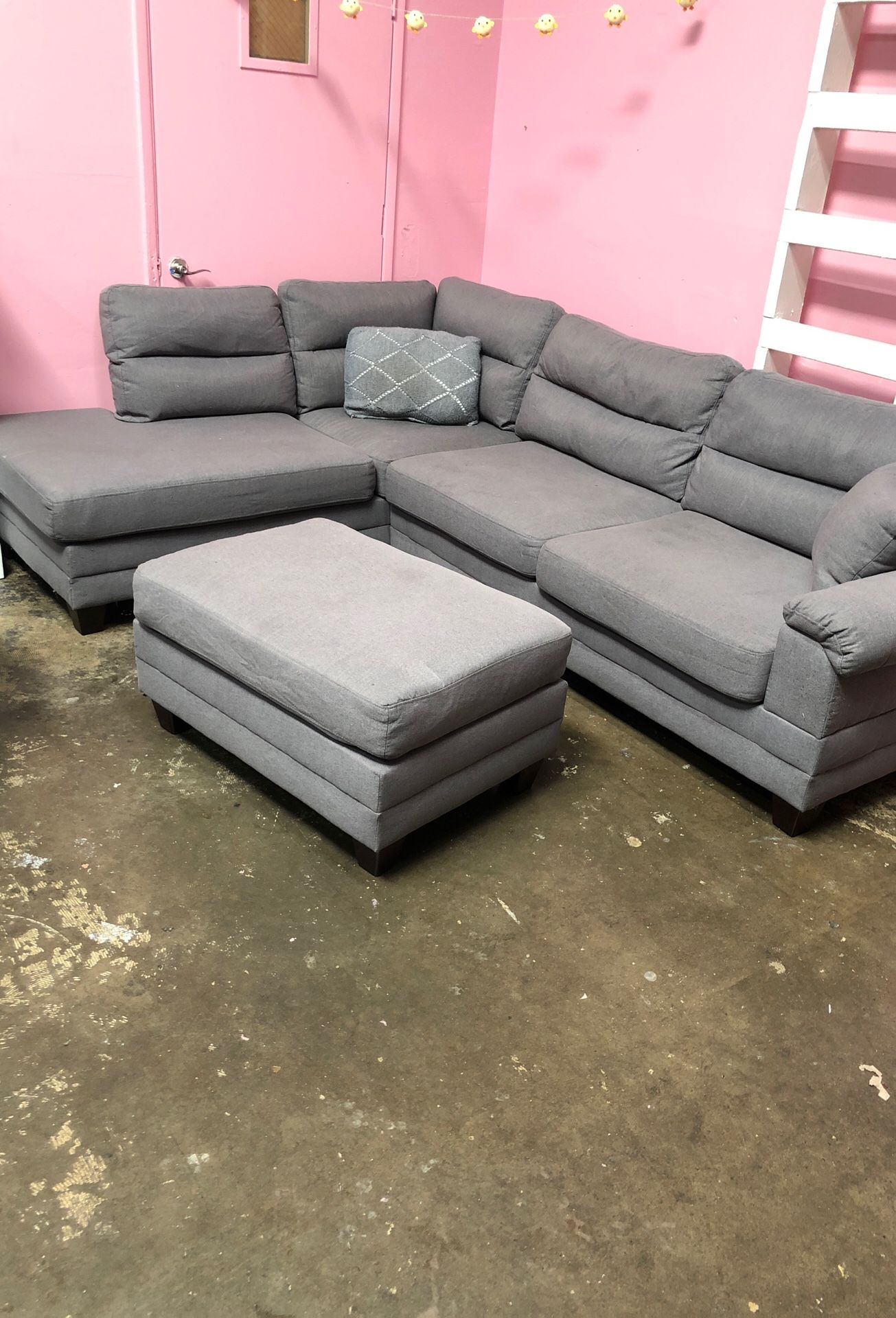 Sectional sofa Show room floor model on sale