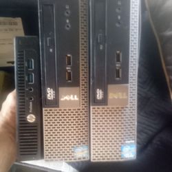 1-Desktop Mini, 2- Dell Optiplex
