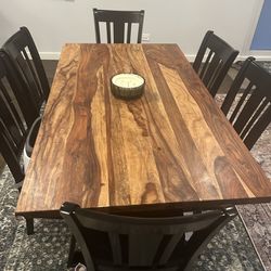 Kitchen Table like New Chairs Not Included 