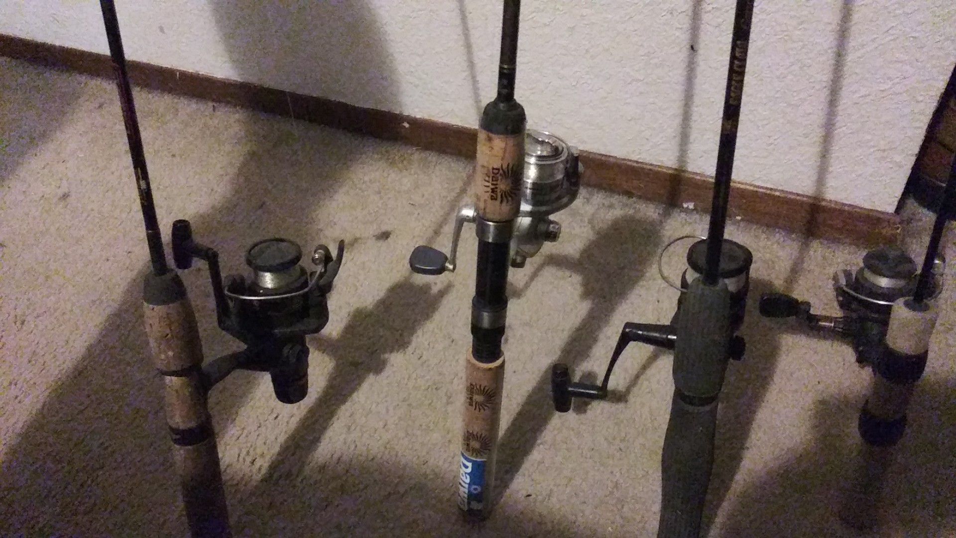 4 Nice Trout Fishing Rod & Reel Combos