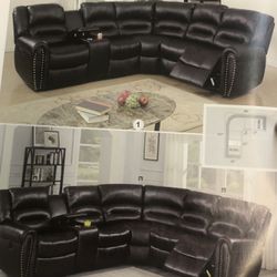 Motion Sectional (Manual & Power)especial Para Navidad 