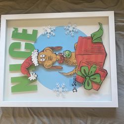 Dr Seuss NICE Grinch Stole Christmas Picture 