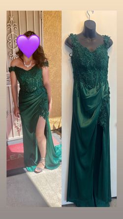 Emeral green Prom dress