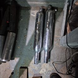 Muffler parts motorcycle car stock triumph