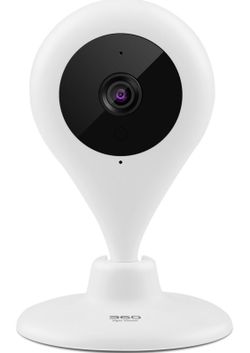 360IP Wireless Camera Surveillance System with Motion Detection Night Vision (1080P)