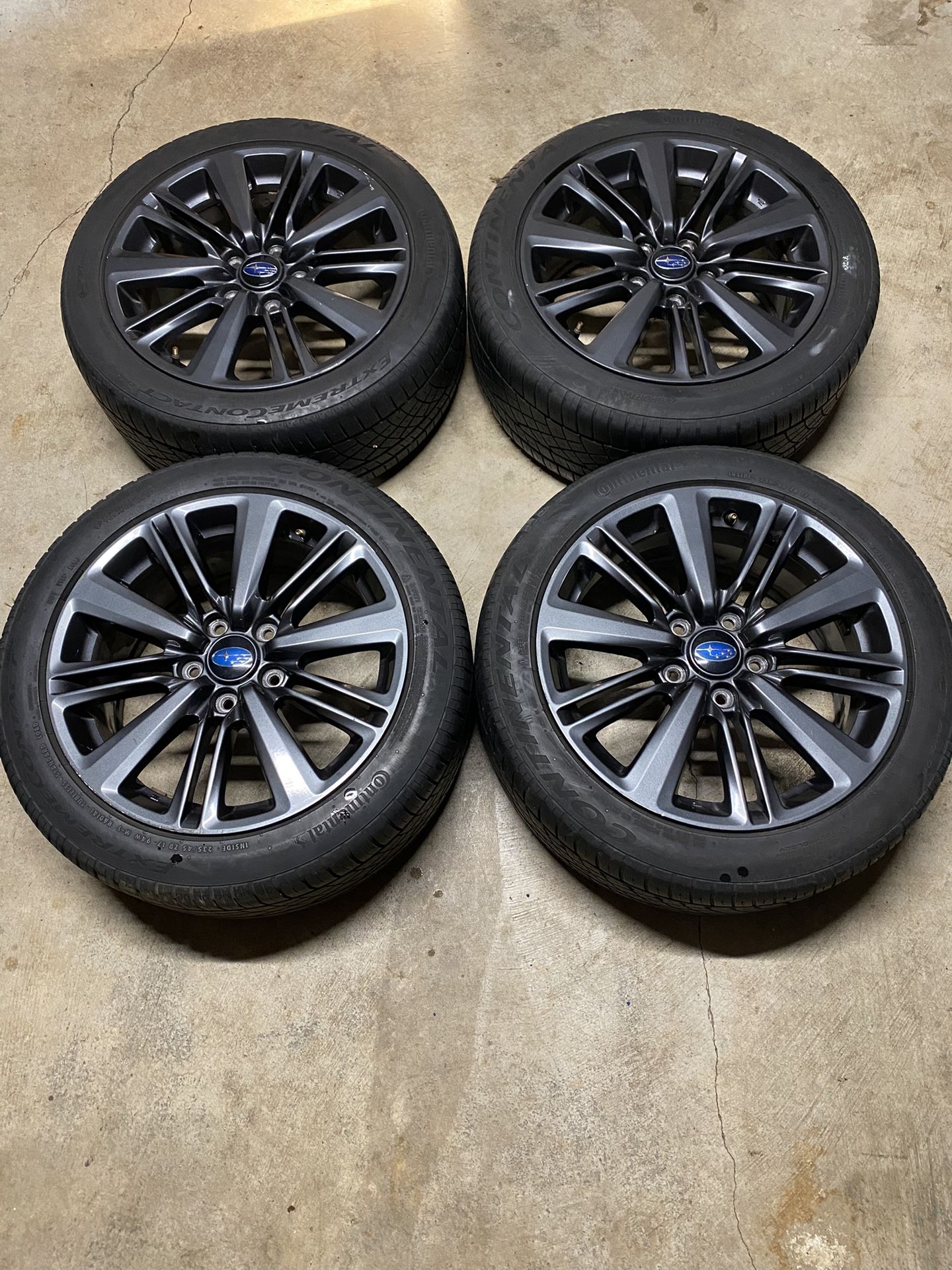 17" Subaru Wheels & Tires 5x114.3 & 5x4.5 *Tires Worn*