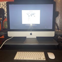 APPLE BUNDLE: iMac 21.5” Desktop (Mid-2010) + Wireless Keyboard & Wireless Mouse