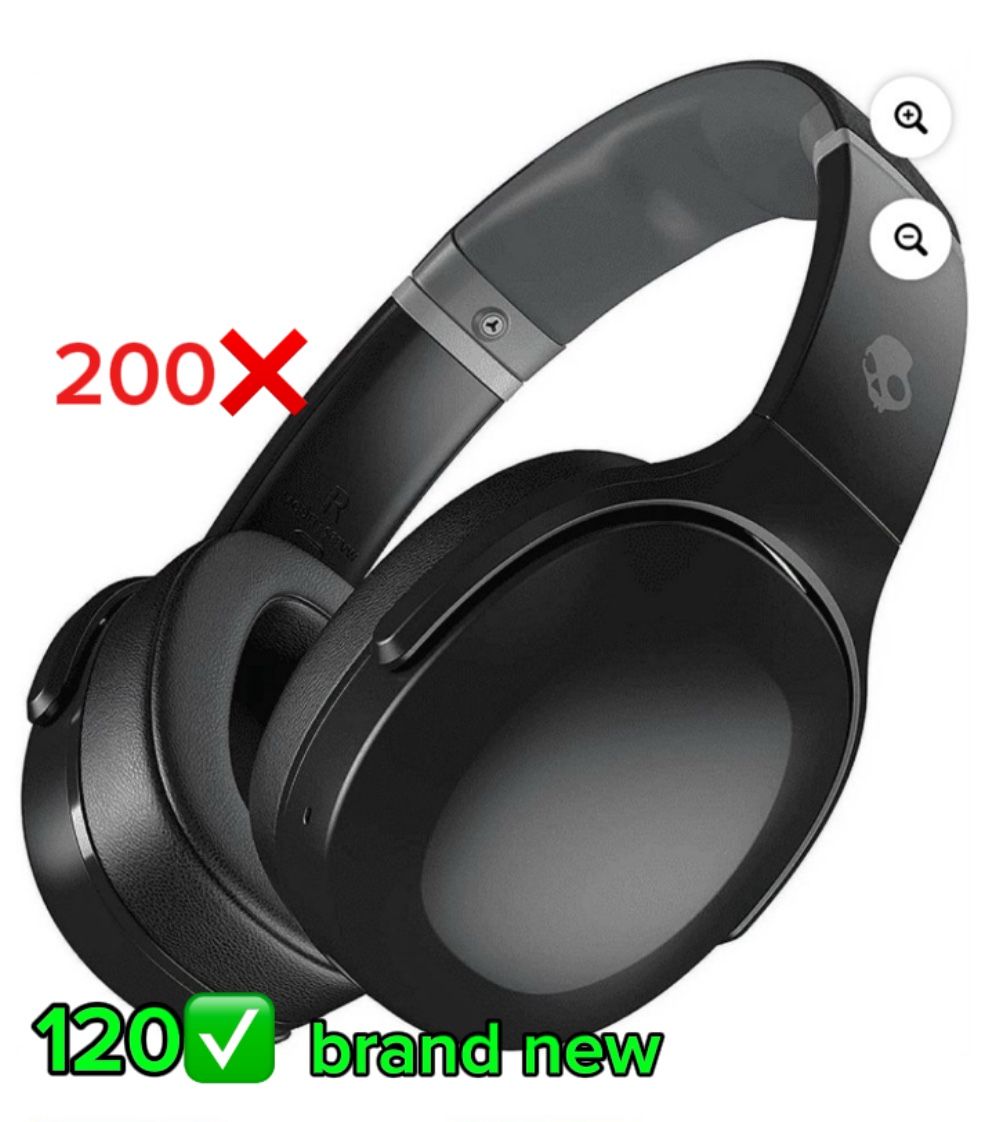 Skullcandy Crusher Evo Wireless Over-Ear Headphone - True Black