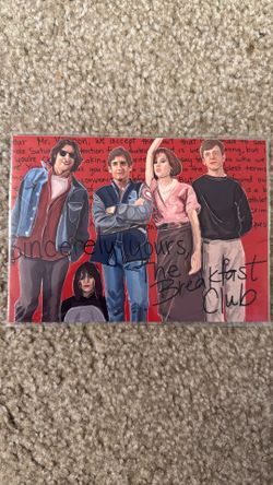 Breakfast club poster