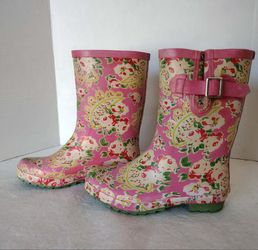 Kids Rain Boots - Youth Sizes 3 & 6