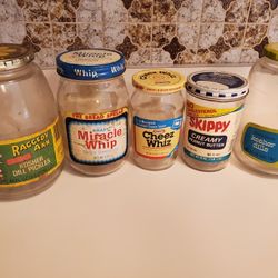 Vintage Glass Jars