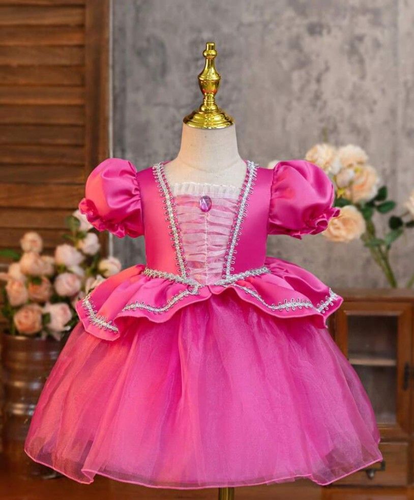 Hot Pink Princess Dress