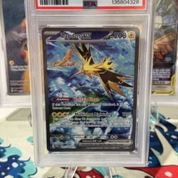 Pokemon PSA 10 Zapdos ex #202 151 Special Illustration Rare 