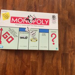 1999 Monopoly Game Set