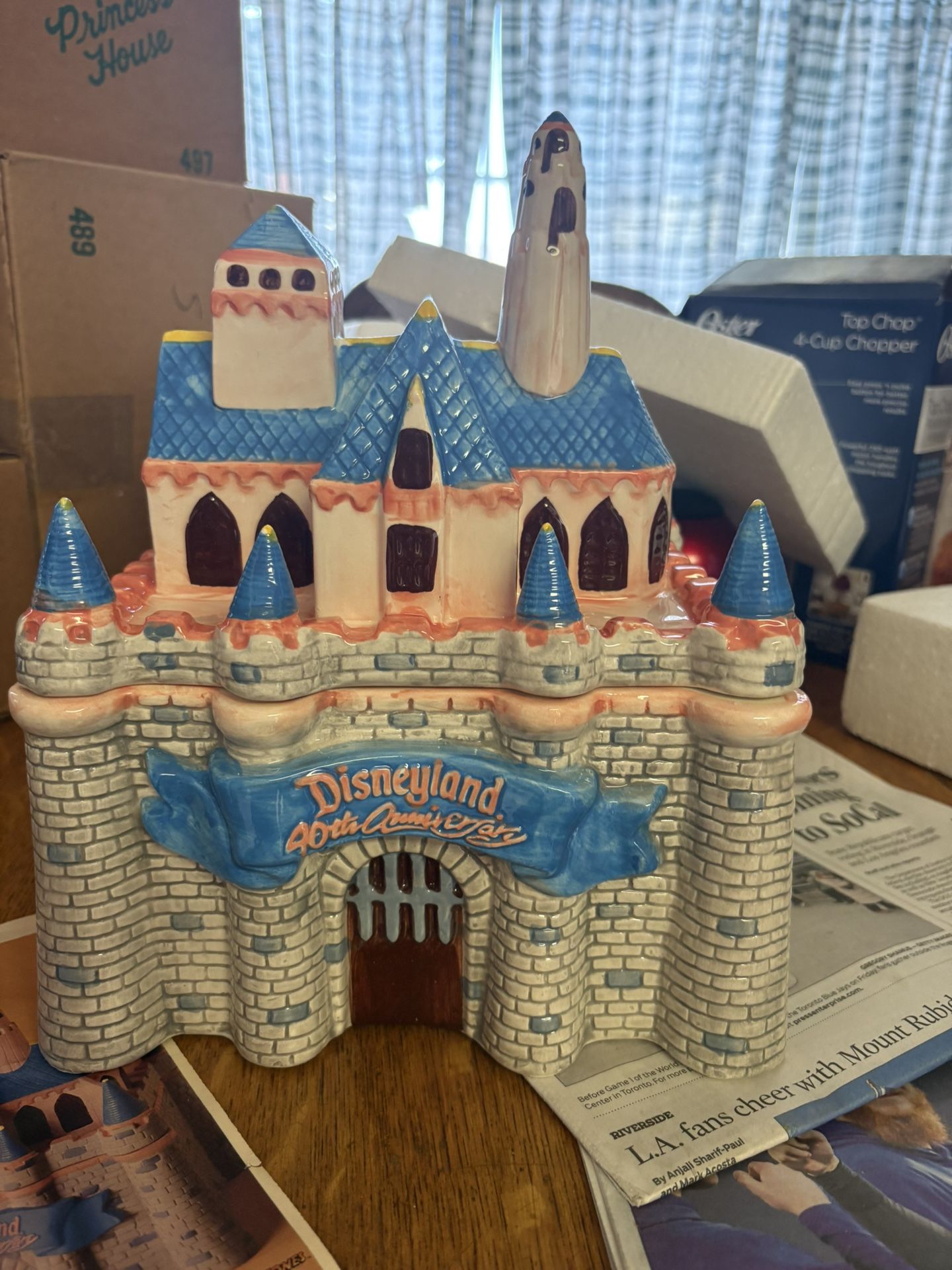 Disney 40th Anniversary Cookie Jar