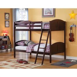 Bunk Bed With Mattresses 