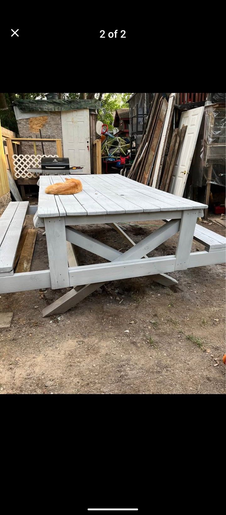 Wood Picnic Table