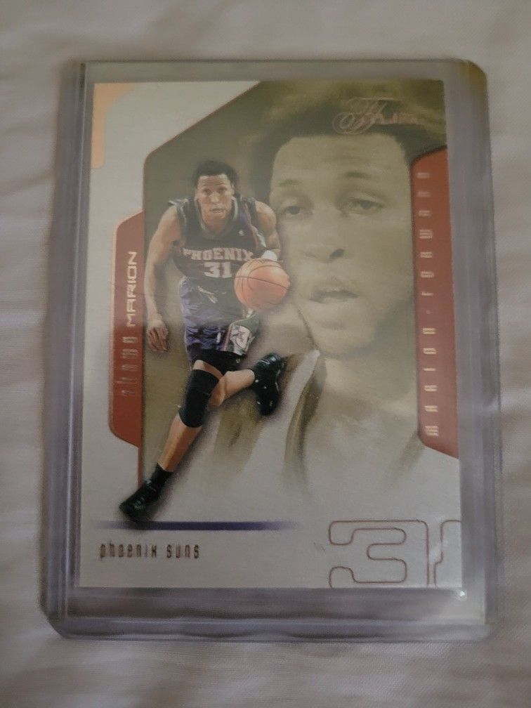Shawn Marion Phoenix Suns Collectible Card W Sleeves