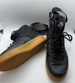 Nike Air SF AF1 High-Top Sneakers Black Gum  size 5.5