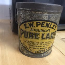 Vintage Lard pail