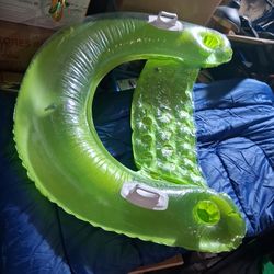 152cm Inflatable Swimming Pool Seated Floating Bed Row Raft