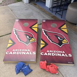 Az cardinals corn hole boards