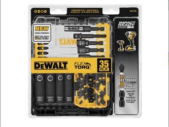 DEWALT Screwdriver Bit Set, Impact Driver Bit Set, FlexTorq, 35-Piece (DWA2T35IR)
