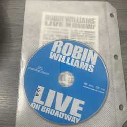 Robin Williams Live on Broadway - DVD Disc