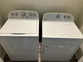 Washer and dryer