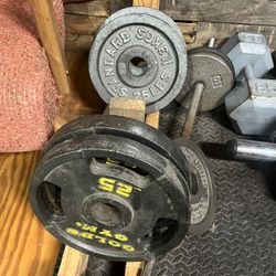 Four 25lb Plates. 