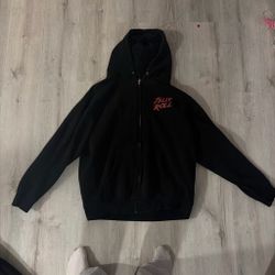 Jelly Roll Black Zip-Up Hoodie