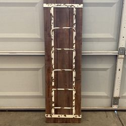 Vintage Hanging Wine Rack (like new)