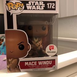 Funko Pop Star Wars 172 Mace Windu Walgreens Exclusive